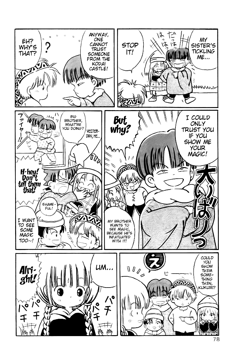 Mahoujin Guru Guru Chapter 5.2 page 12 - Chapter 5 v2 : The Town of Kita - Part 1