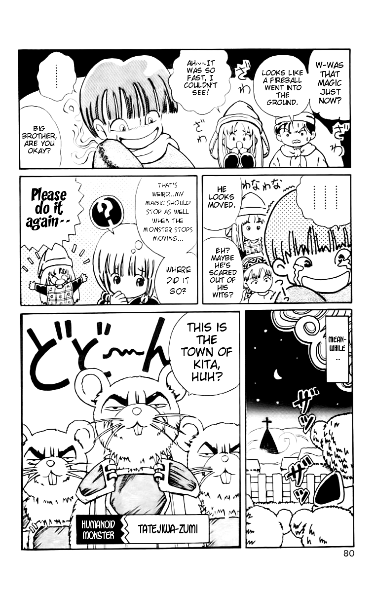 Mahoujin Guru Guru Chapter 5.2 page 14 - Chapter 5 v2 : The Town of Kita - Part 1