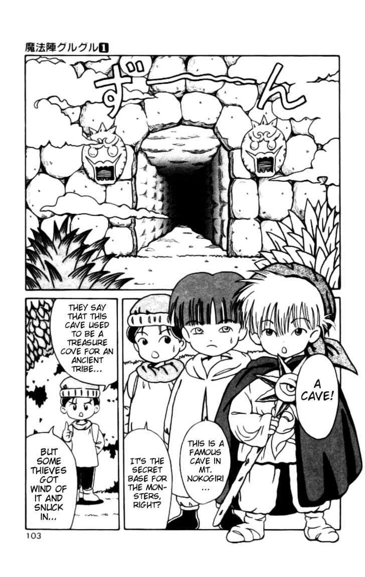 Mahoujin Guru Guru Chapter 7 page 3 - Chapter 7 : The Cave In The Nokogiri Mountain - Part 1