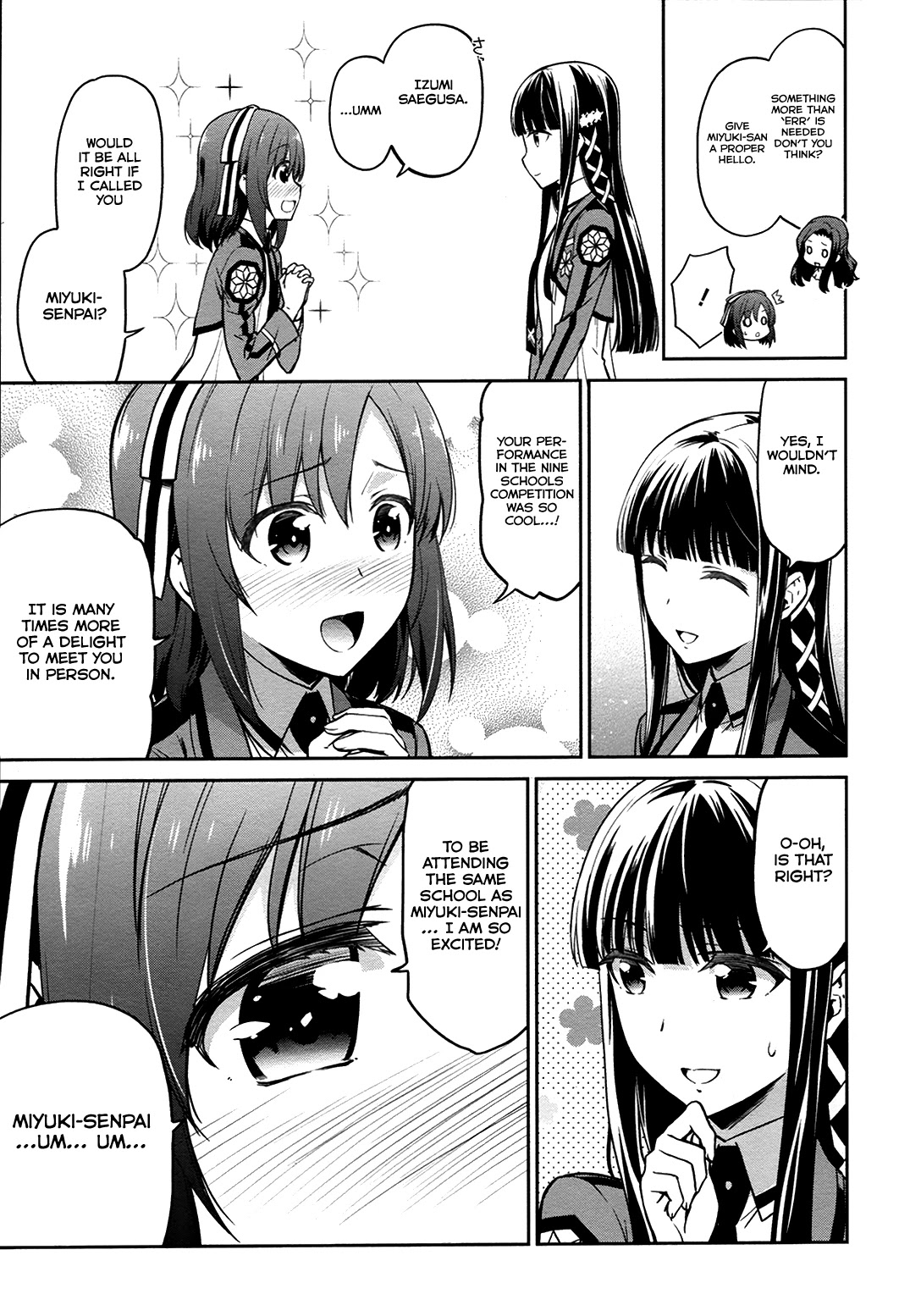 Mahouka Koukou no Rettousei - Double Seven Hen Chapter 10 page 11 - Chapter 10: Twins (2)