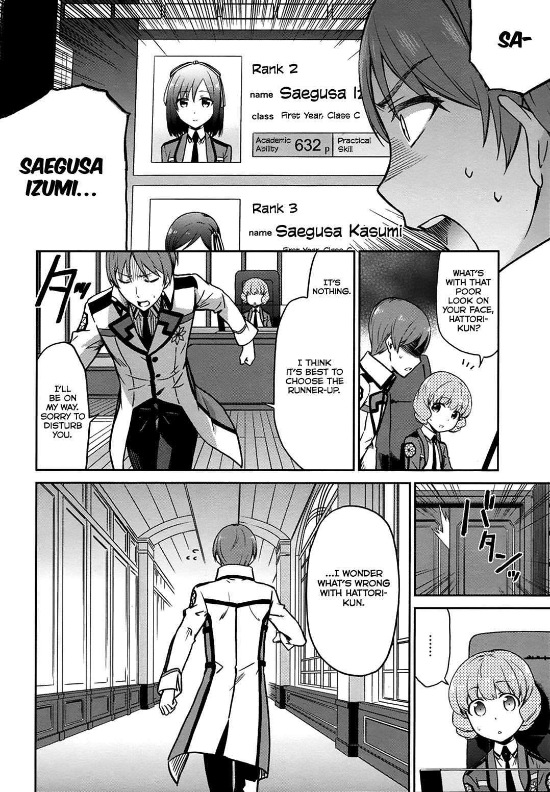 Mahouka Koukou no Rettousei - Double Seven Hen Chapter 11 page 11 - Chapter 11: Invitation and Rejection