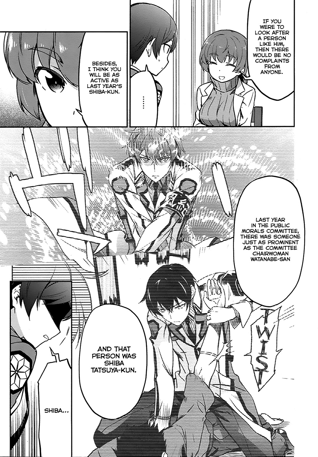 Mahouka Koukou no Rettousei - Double Seven Hen Chapter 11 page 18 - Chapter 11: Invitation and Rejection