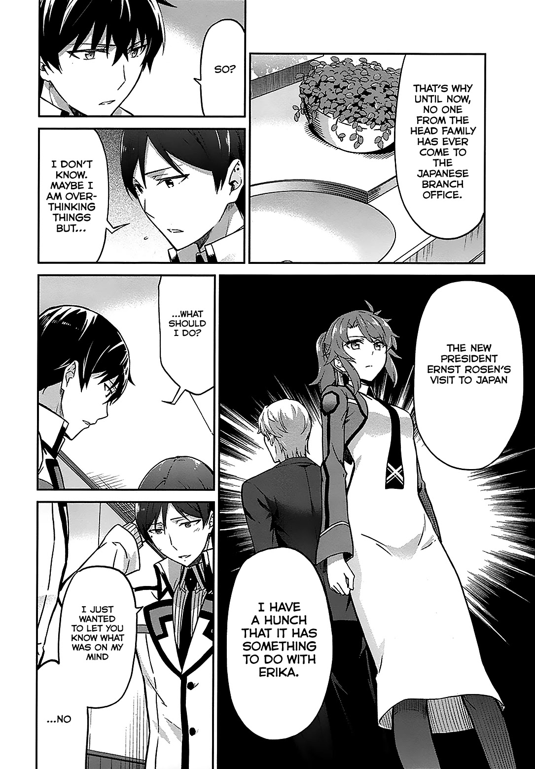 Mahouka Koukou no Rettousei - Double Seven Hen Chapter 11 page 7 - Chapter 11: Invitation and Rejection