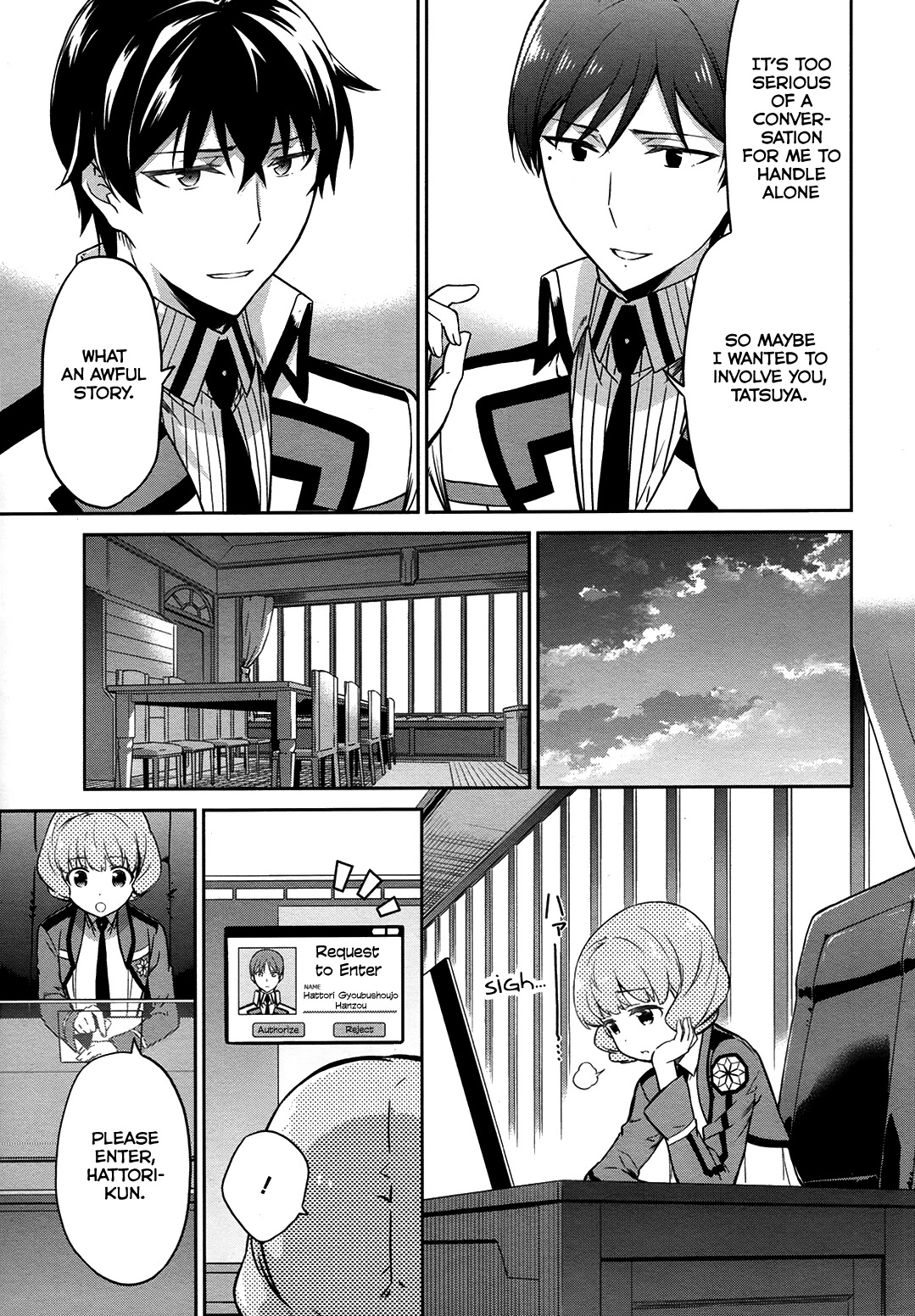 Mahouka Koukou no Rettousei - Double Seven Hen Chapter 11 page 8 - Chapter 11: Invitation and Rejection