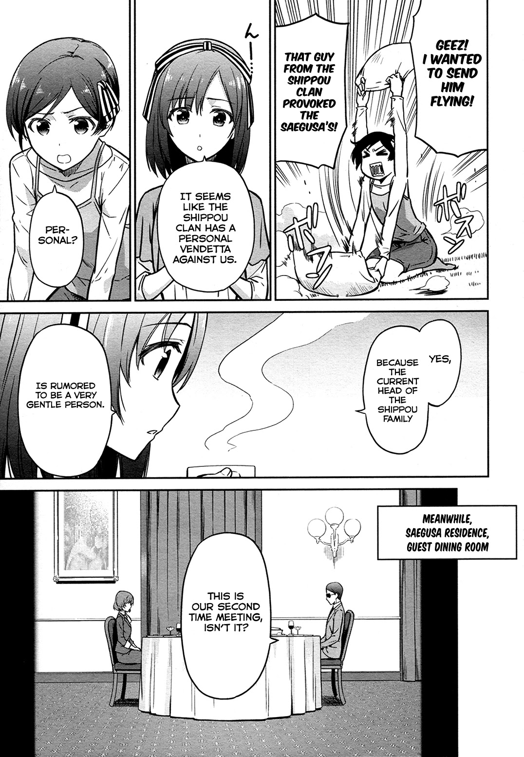 Mahouka Koukou no Rettousei - Double Seven Hen Chapter 12 page 12 - Chapter 12: Tension