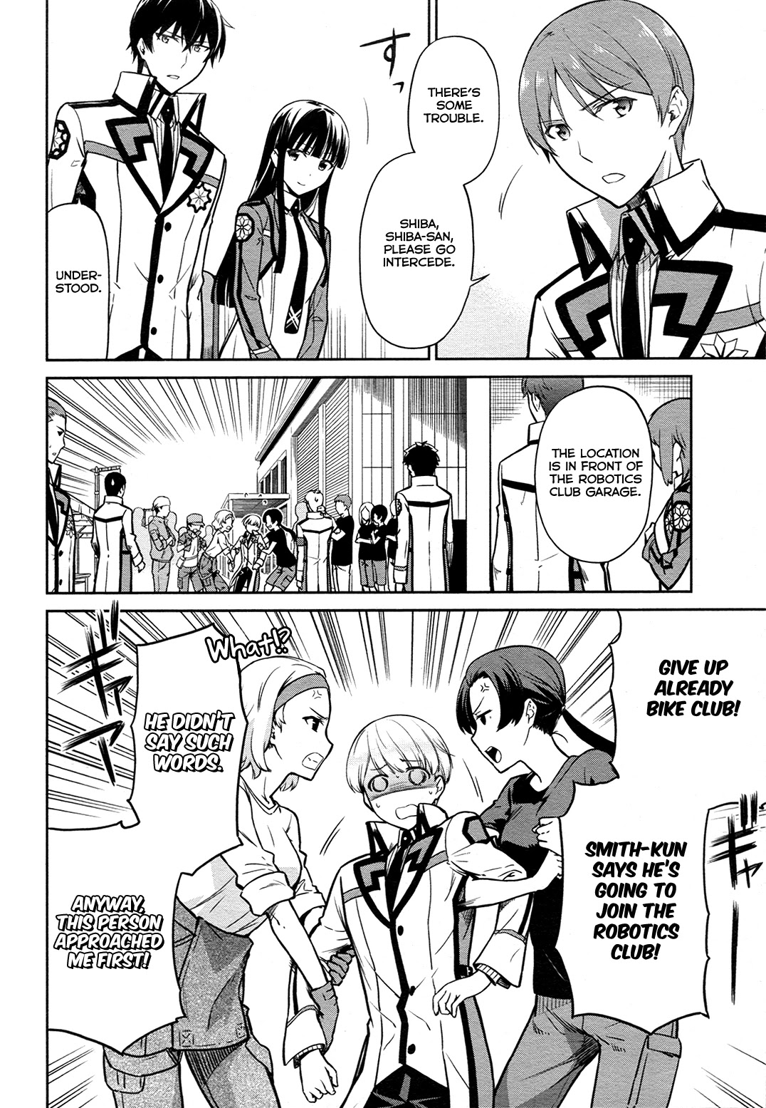 Mahouka Koukou no Rettousei - Double Seven Hen Chapter 12 page 5 - Chapter 12: Tension