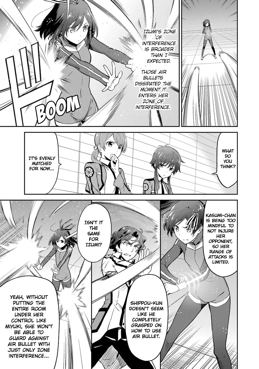 Mahouka Koukou no Rettousei - Double Seven Hen Chapter 21 page 5 - Chapter 21: A Match for Pride (II)