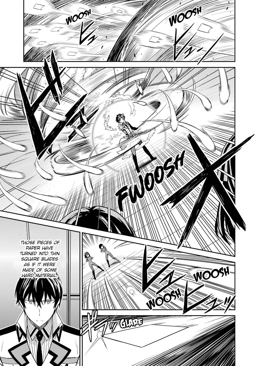 Mahouka Koukou no Rettousei - Double Seven Hen Chapter 22 page 23 - Chapter 22: A Match for Pride (III)
