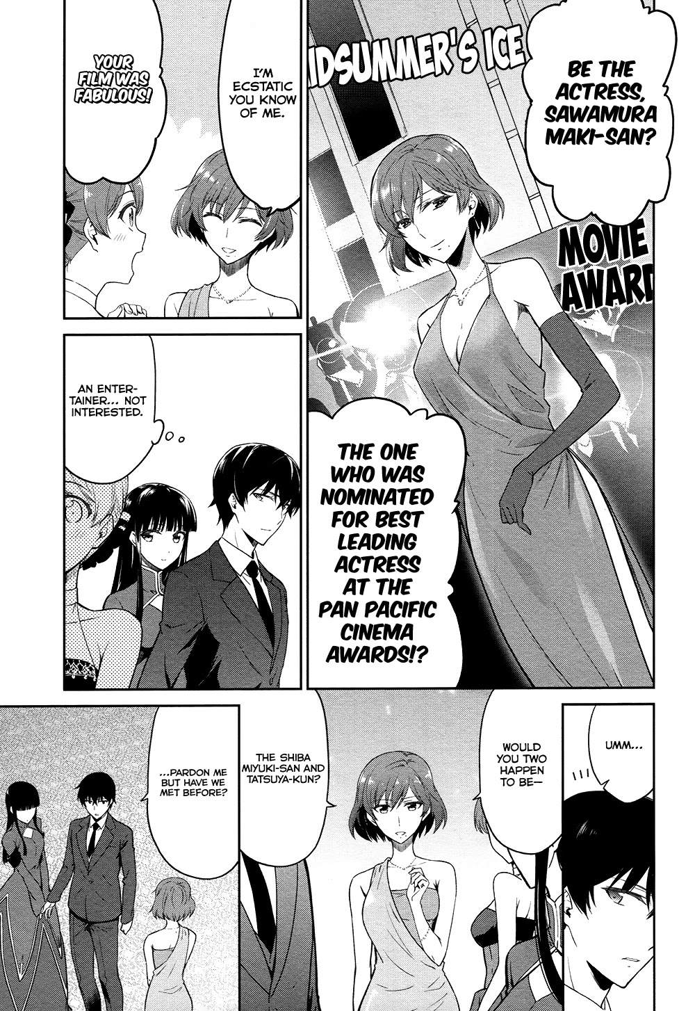 Mahouka Koukou no Rettousei - Double Seven Hen Chapter 3 page 5 - Chapter 3: Actress