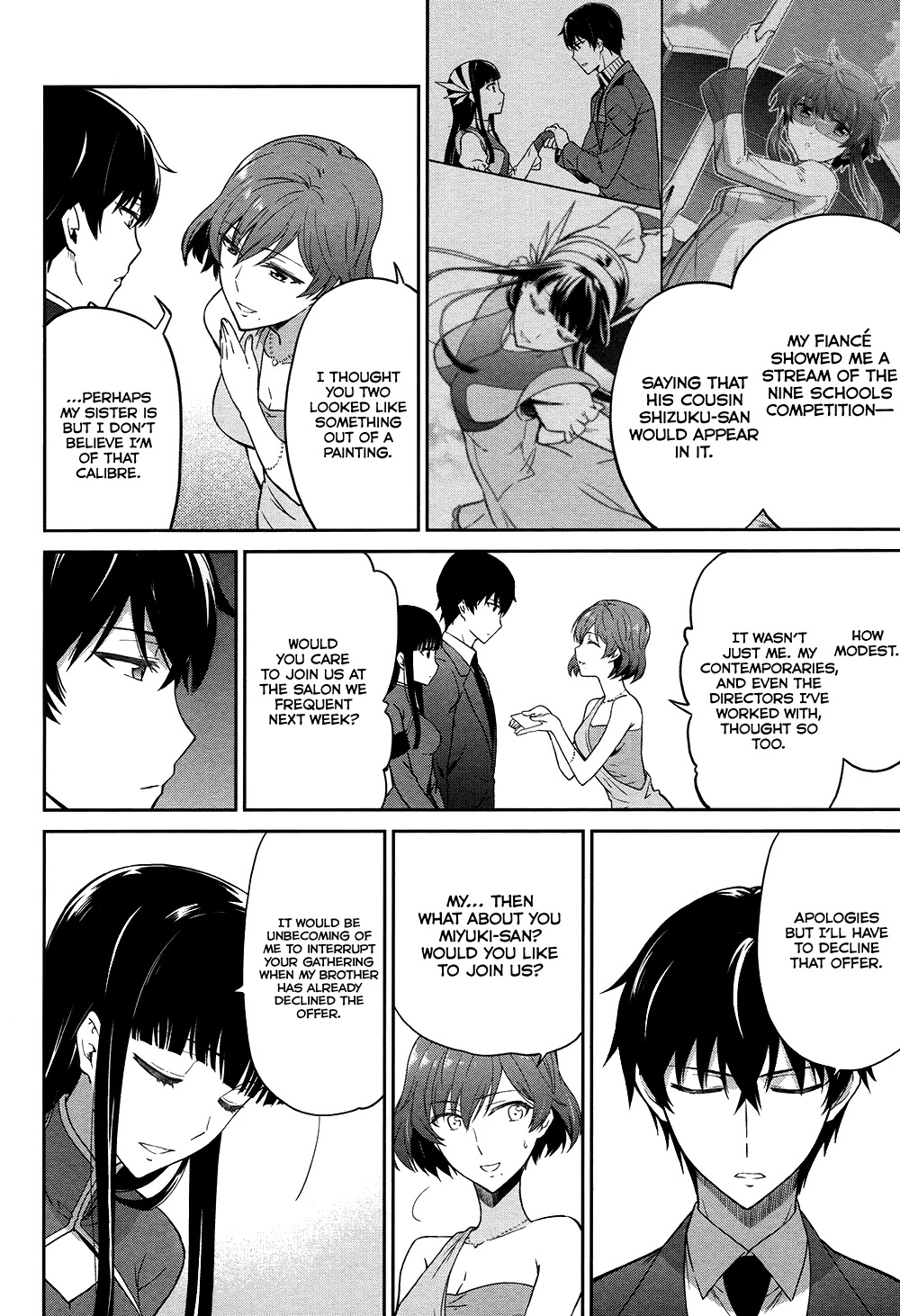 Mahouka Koukou no Rettousei - Double Seven Hen Chapter 3 page 6 - Chapter 3: Actress