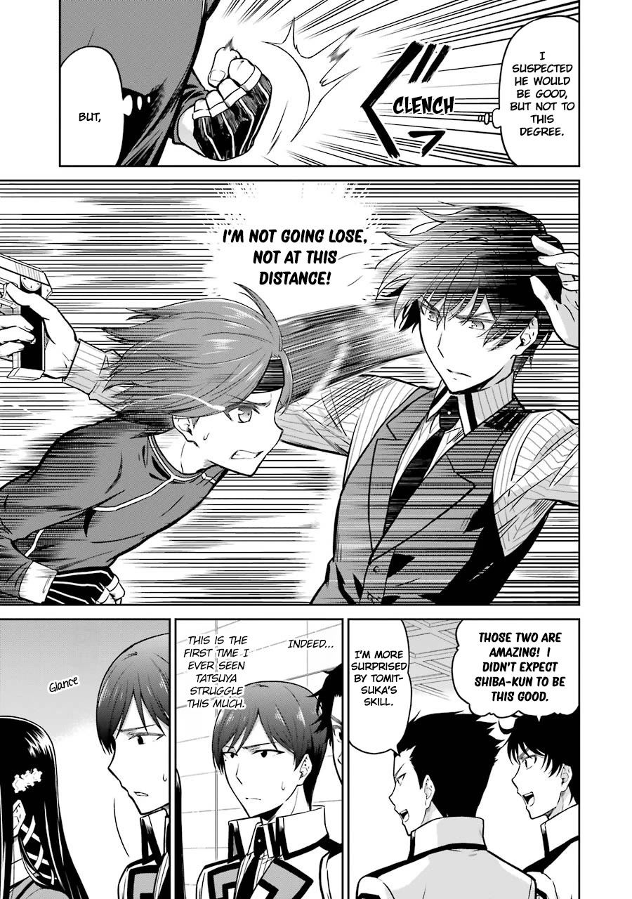Mahouka Koukou no Rettousei - Double Seven Hen Chapter 30 page 13 - Chapter 30: Two Flawed Magicians