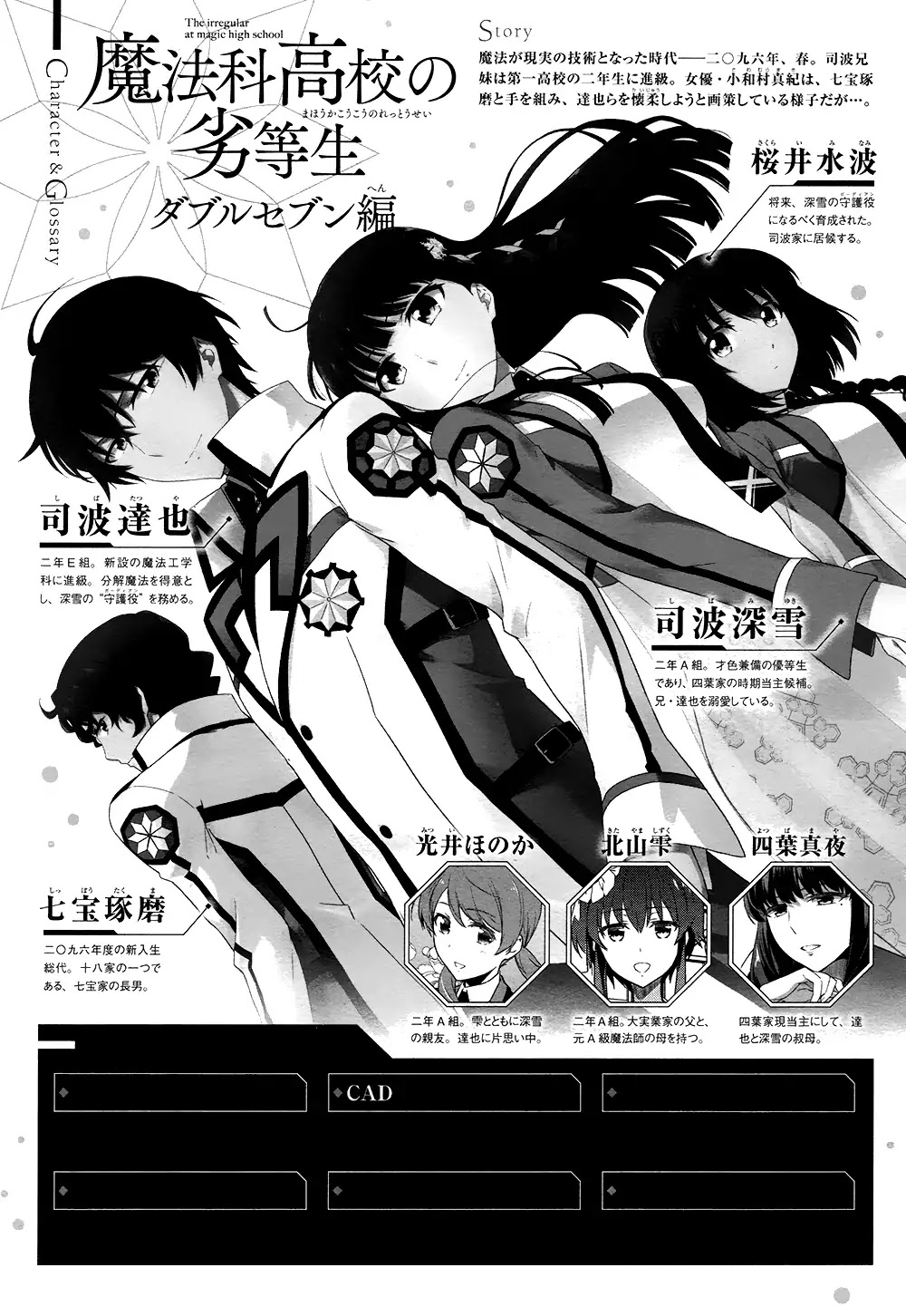 Mahouka Koukou no Rettousei - Double Seven Hen Chapter 4 page 2 - Chapter 4: Actress 2