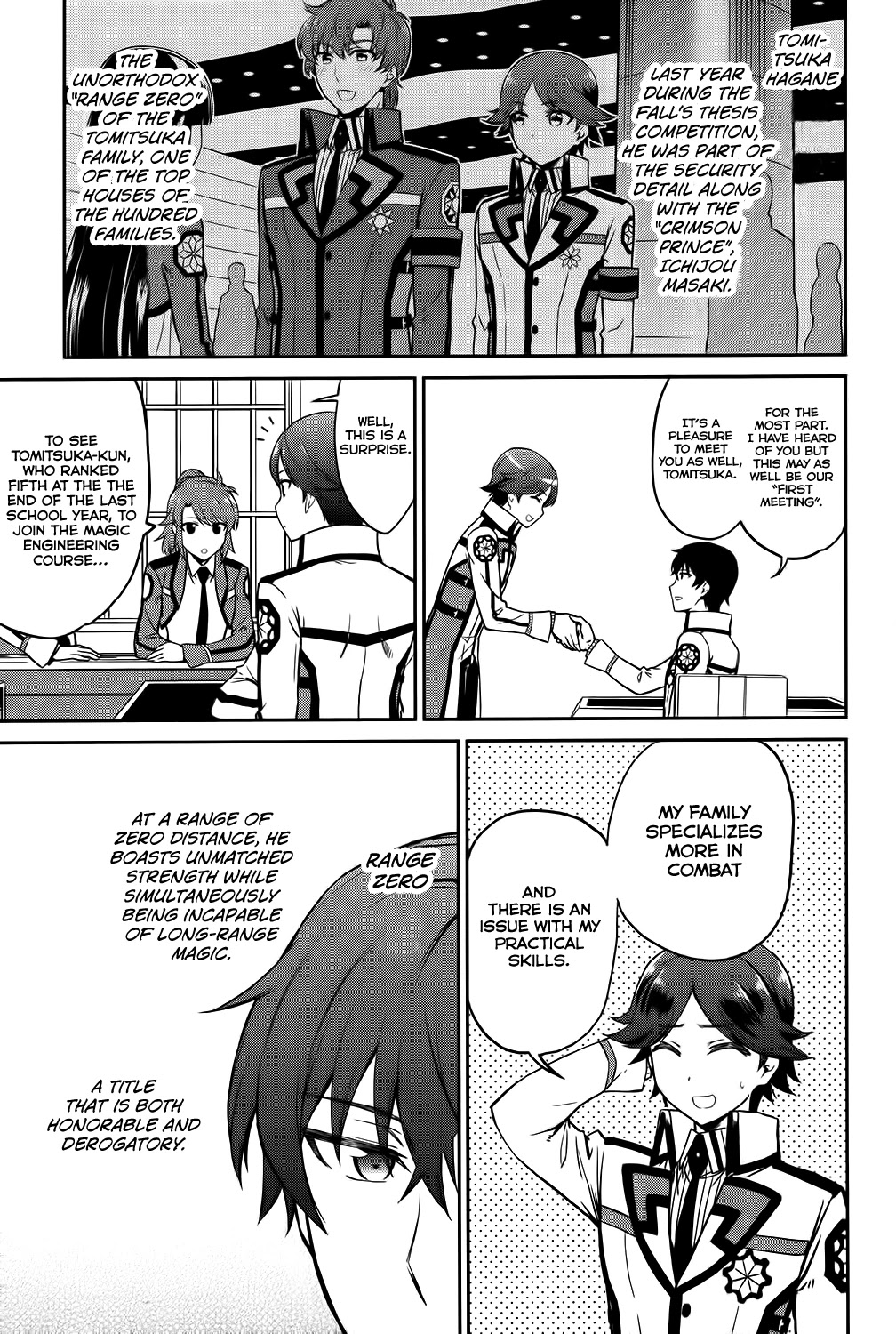 Mahouka Koukou no Rettousei - Double Seven Hen Chapter 5 page 11 - Chapter 5: New School Year