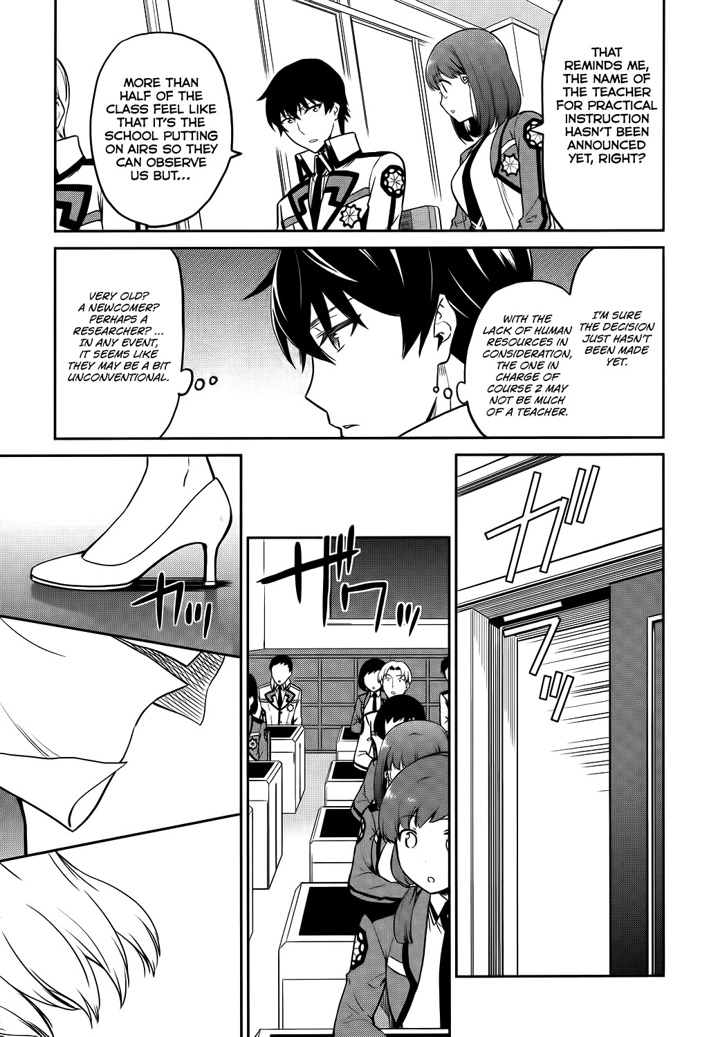 Mahouka Koukou no Rettousei - Double Seven Hen Chapter 5 page 17 - Chapter 5: New School Year