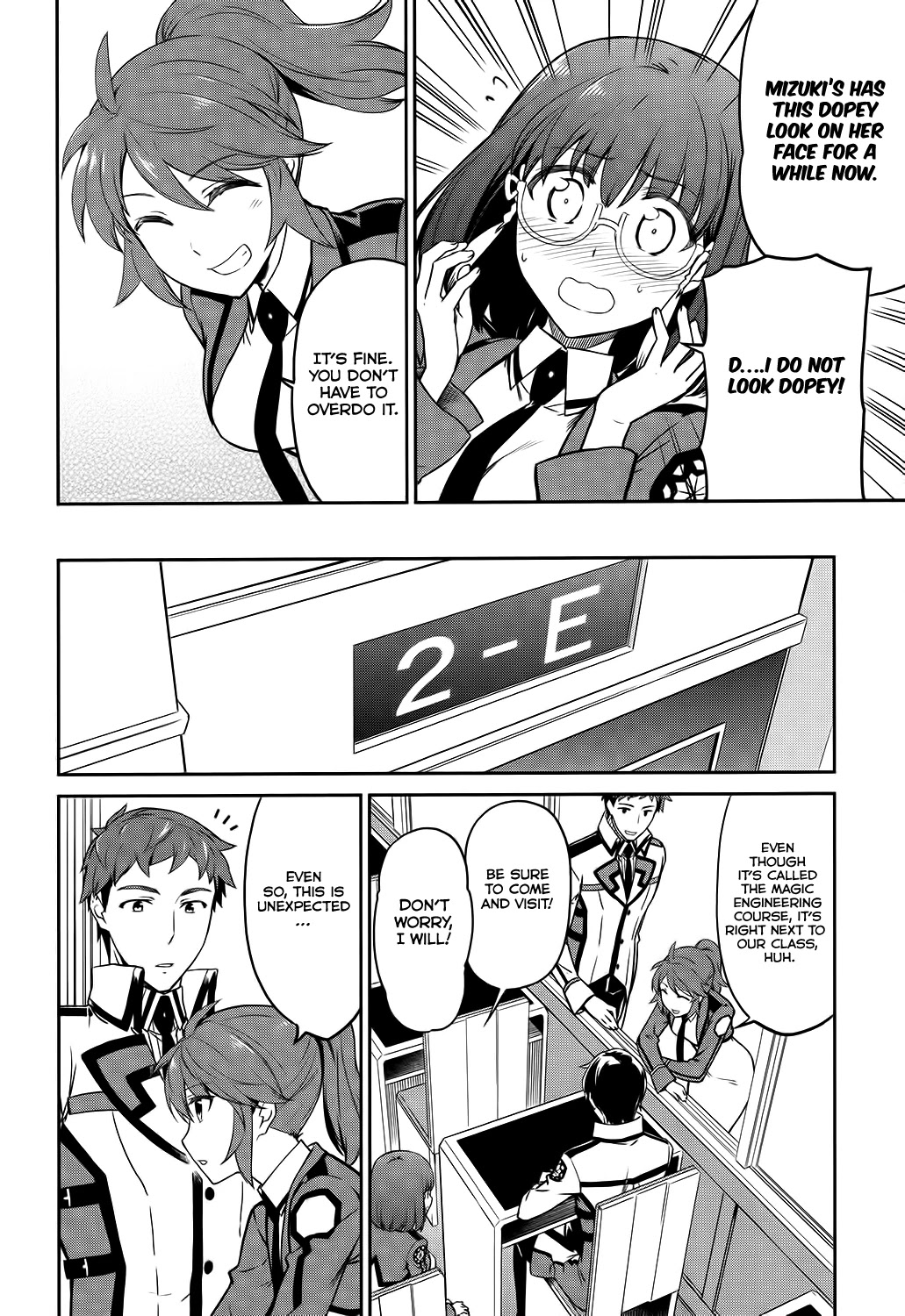 Mahouka Koukou no Rettousei - Double Seven Hen Chapter 5 page 8 - Chapter 5: New School Year