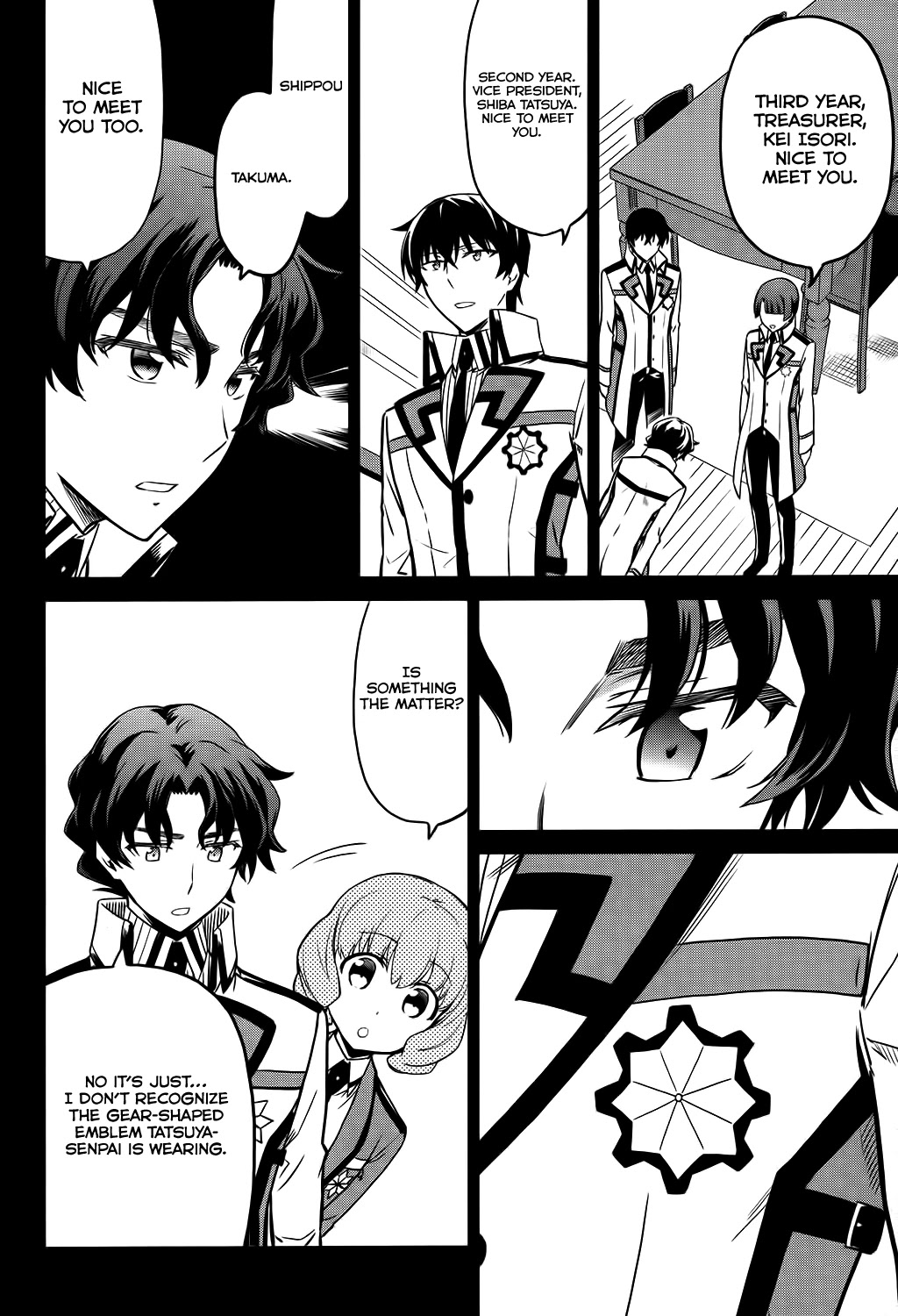 Mahouka Koukou no Rettousei - Double Seven Hen Chapter 6 page 10 - Chapter 6: Freshman Representative