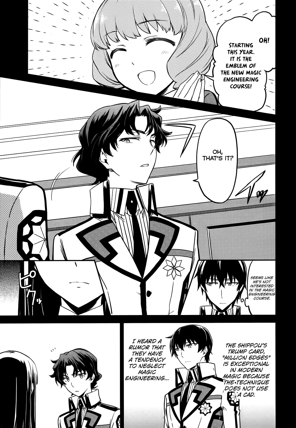 Mahouka Koukou no Rettousei - Double Seven Hen Chapter 6 page 11 - Chapter 6: Freshman Representative
