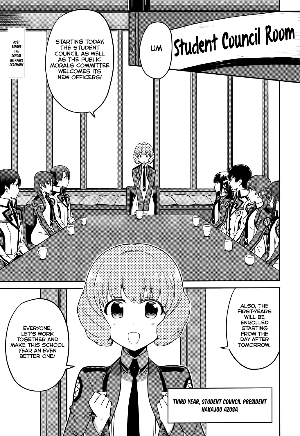 Mahouka Koukou no Rettousei - Double Seven Hen Chapter 6 page 3 - Chapter 6: Freshman Representative
