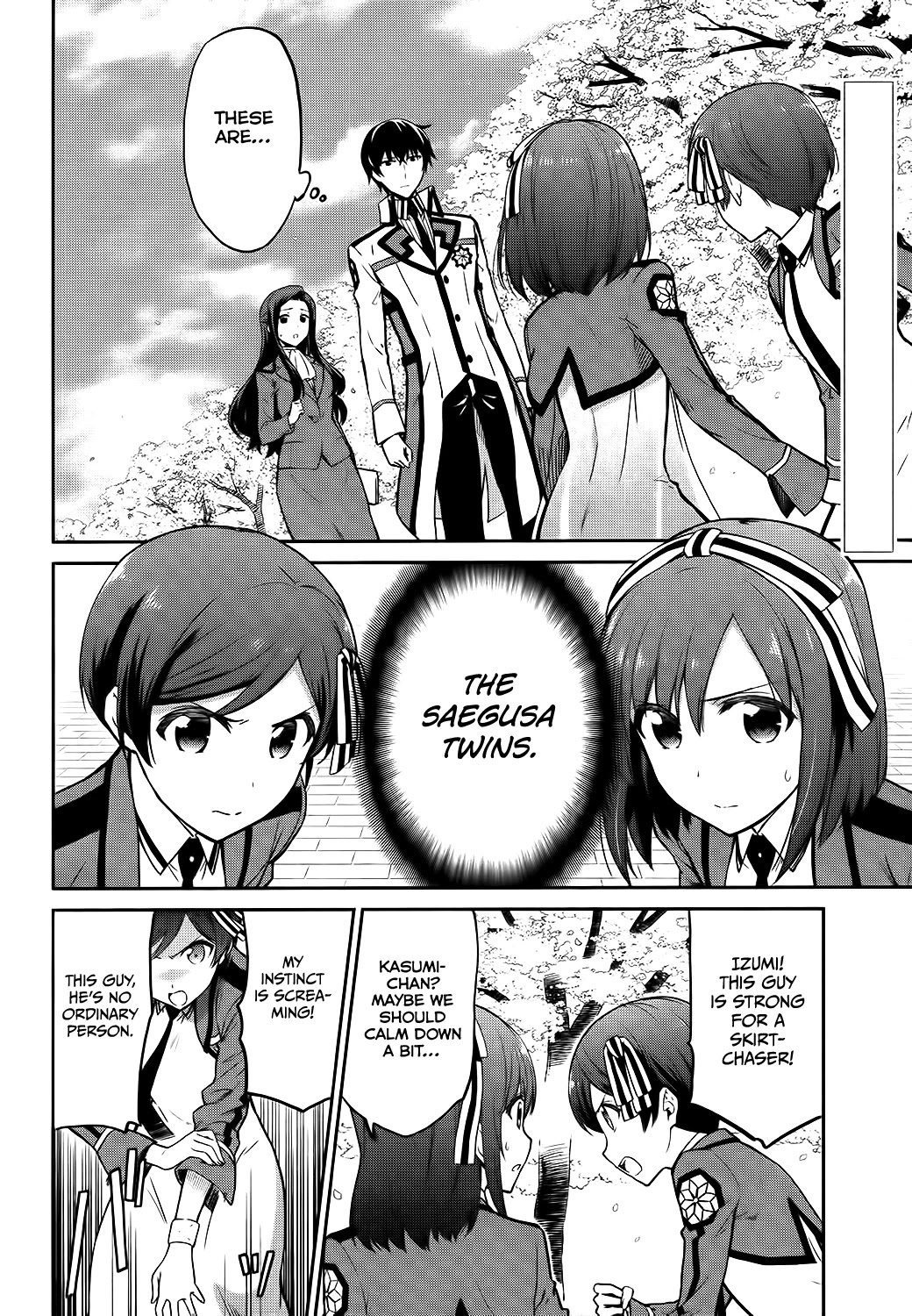 Mahouka Koukou no Rettousei - Double Seven Hen Chapter 9 page 3 - Chapter 9: Twins (1)