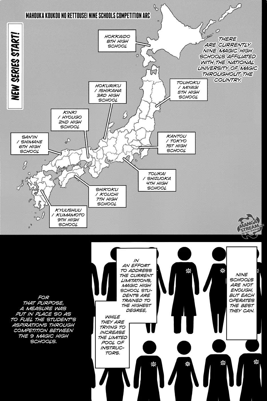 Mahouka Koukou no Rettousei - Kyuukousen Hen Chapter 1 page 1 - Chapter 1: After the Exams
