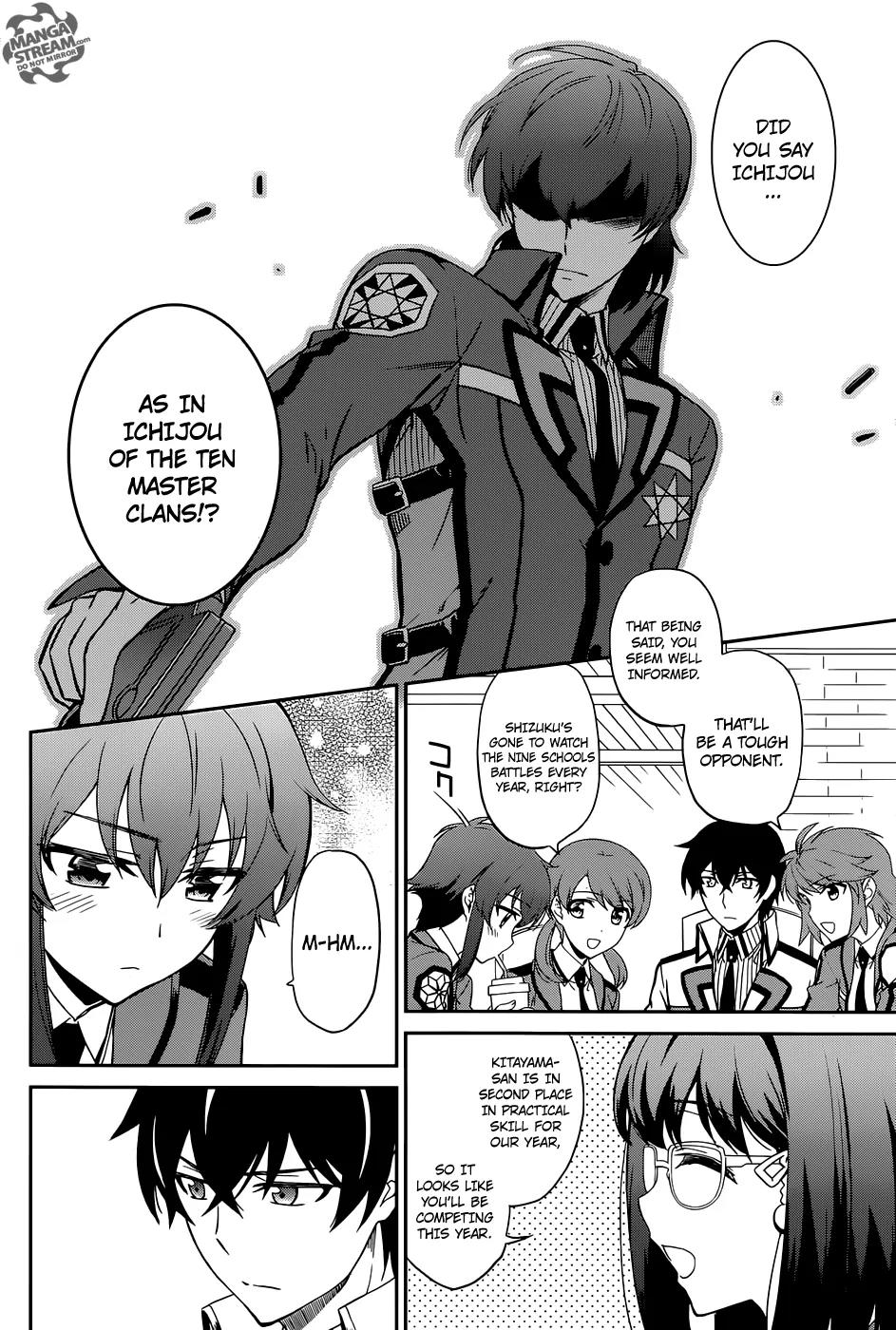 Mahouka Koukou no Rettousei - Kyuukousen Hen Chapter 1 page 10 - Chapter 1: After the Exams