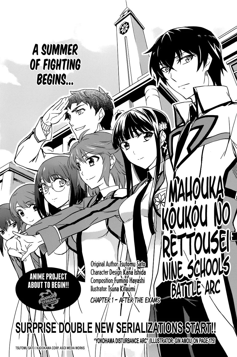 Mahouka Koukou no Rettousei - Kyuukousen Hen Chapter 1 page 4 - Chapter 1: After the Exams