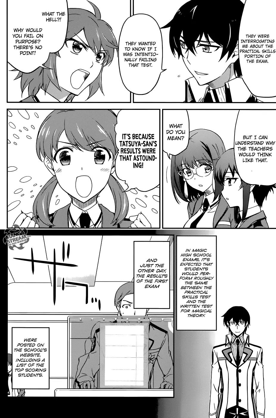 Mahouka Koukou no Rettousei - Kyuukousen Hen Chapter 1 page 6 - Chapter 1: After the Exams