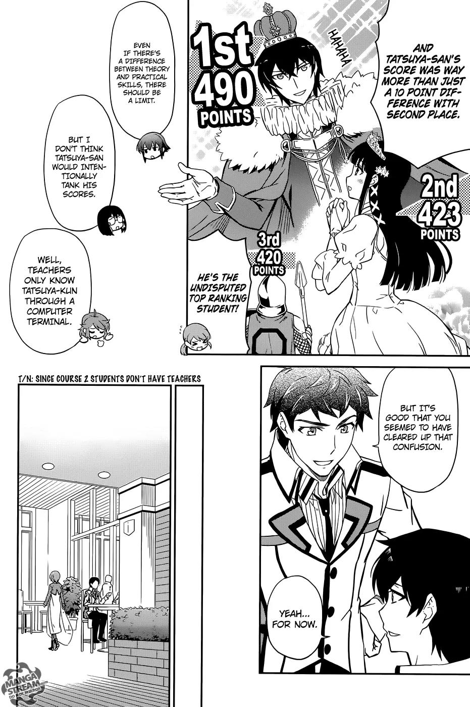 Mahouka Koukou no Rettousei - Kyuukousen Hen Chapter 1 page 8 - Chapter 1: After the Exams
