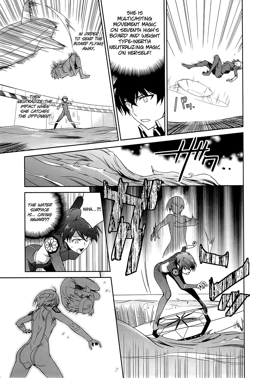 Mahouka Koukou no Rettousei - Kyuukousen Hen Chapter 10 page 24 - Chapter 10: Accident