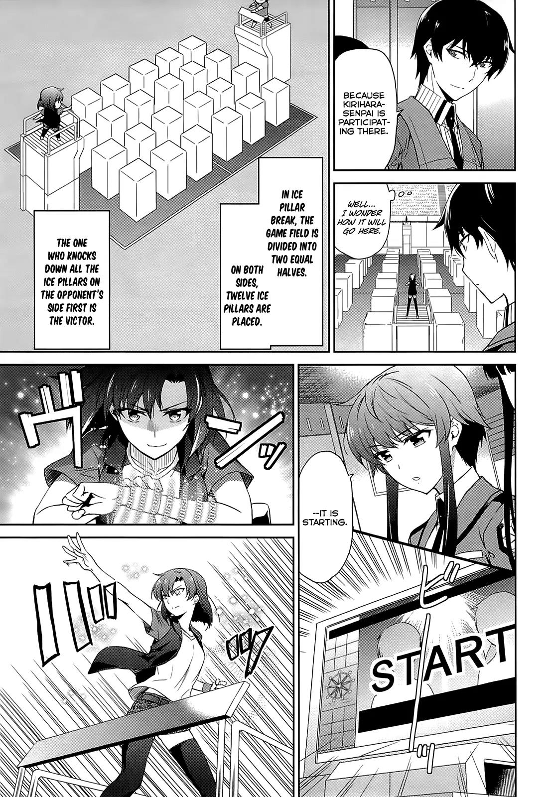 Mahouka Koukou no Rettousei - Kyuukousen Hen Chapter 10 page 4 - Chapter 10: Accident