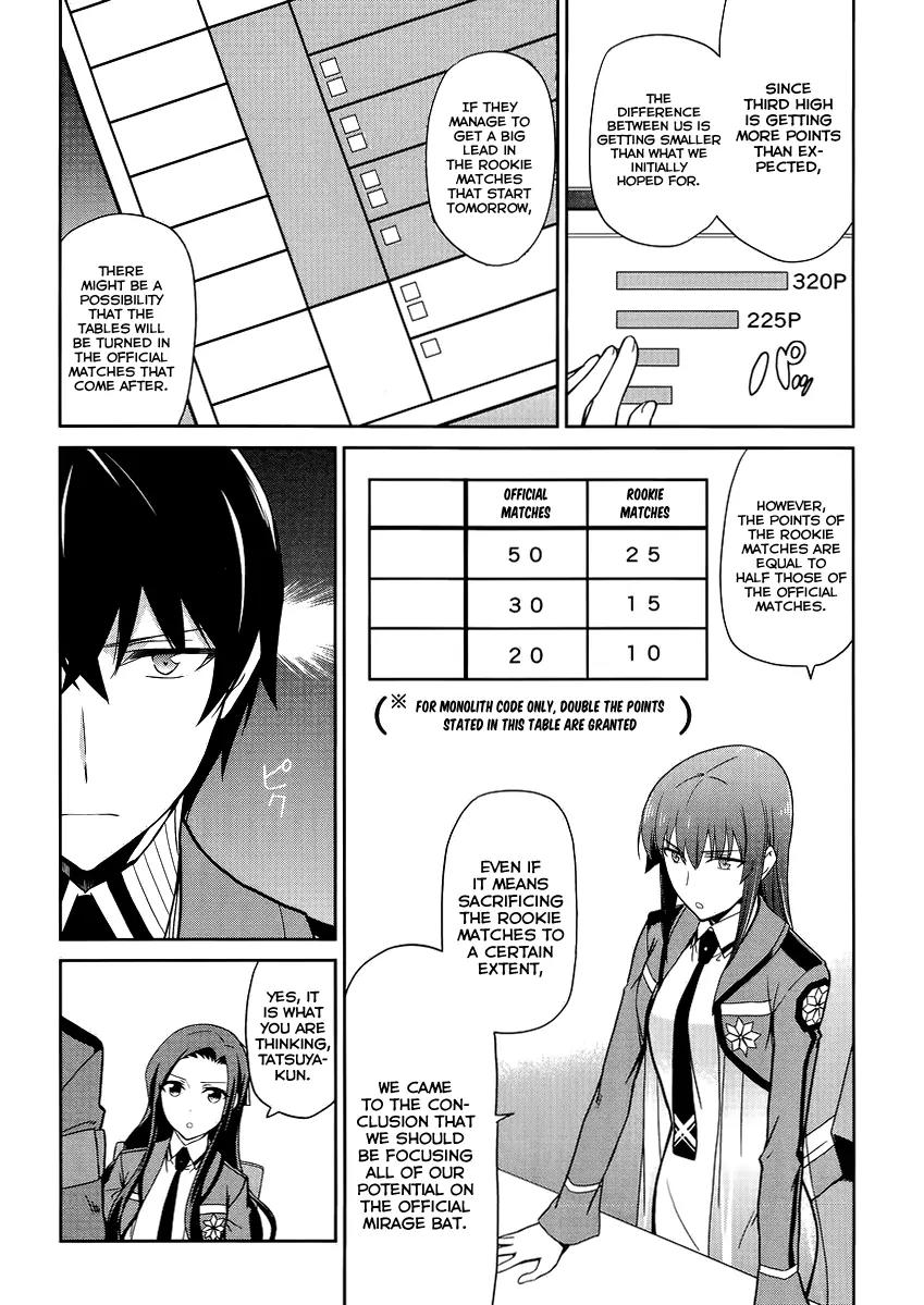 Mahouka Koukou no Rettousei - Kyuukousen Hen Chapter 11 page 15 - Chapter 11: The Substitute