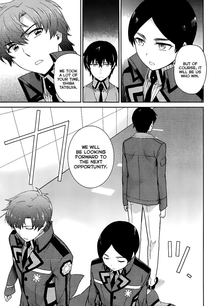 Mahouka Koukou no Rettousei - Kyuukousen Hen Chapter 14 page 25 - Chapter 14: Rookie Competitions ~Ice and Flames~