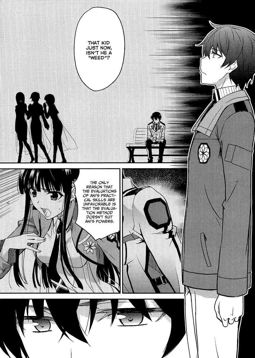 Mahouka Koukou no Rettousei - Kyuukousen Hen Chapter 15 page 24 - Chapter 15: Rookie Competitions ~Confrontation of Classmates~