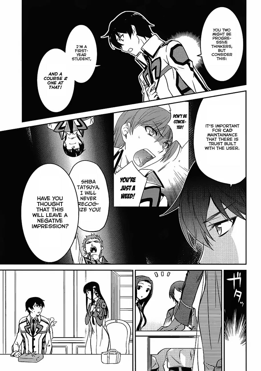 Mahouka Koukou no Rettousei - Kyuukousen Hen Chapter 2 page 23 - Chapter 2: Two Faces