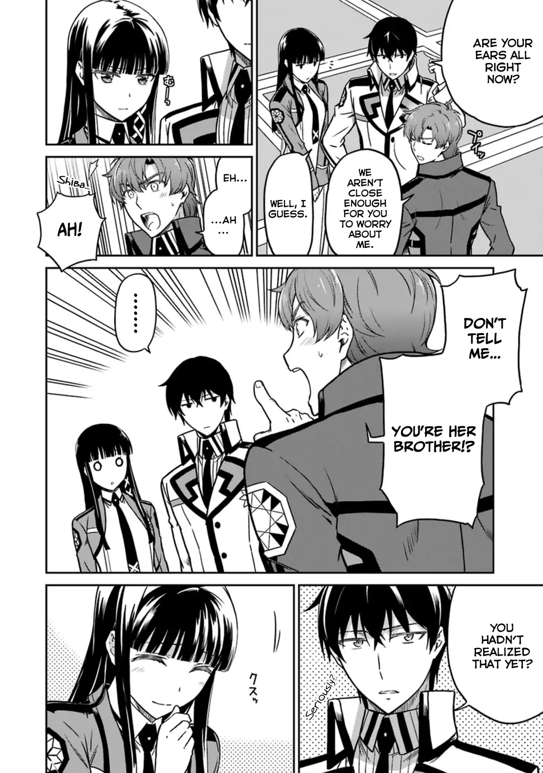 Mahouka Koukou no Rettousei - Kyuukousen Hen Chapter 32 page 14 - Chapter 32: The Winners' Personality [END]