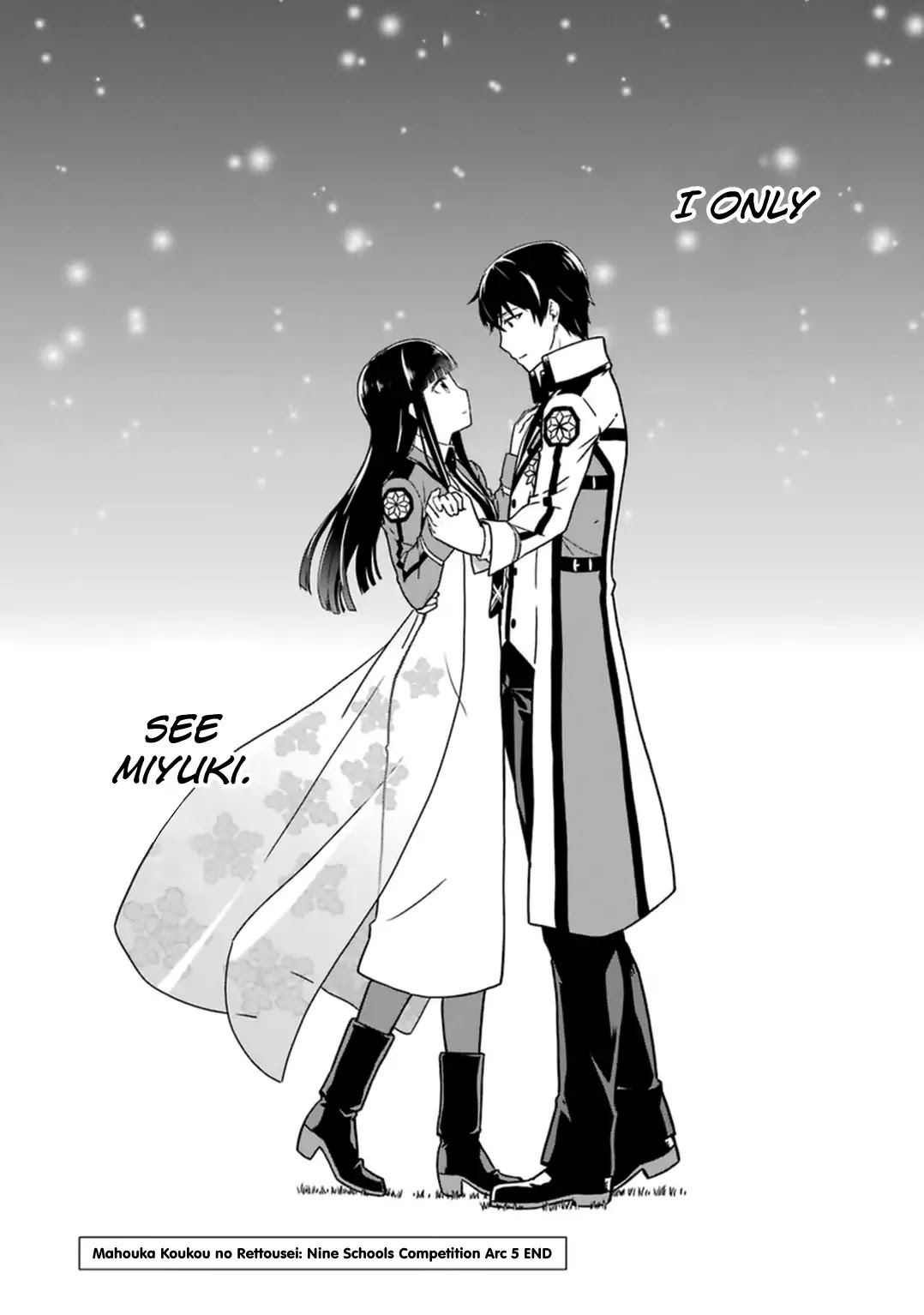 Mahouka Koukou no Rettousei - Kyuukousen Hen Chapter 32 page 26 - Chapter 32: The Winners' Personality [END]