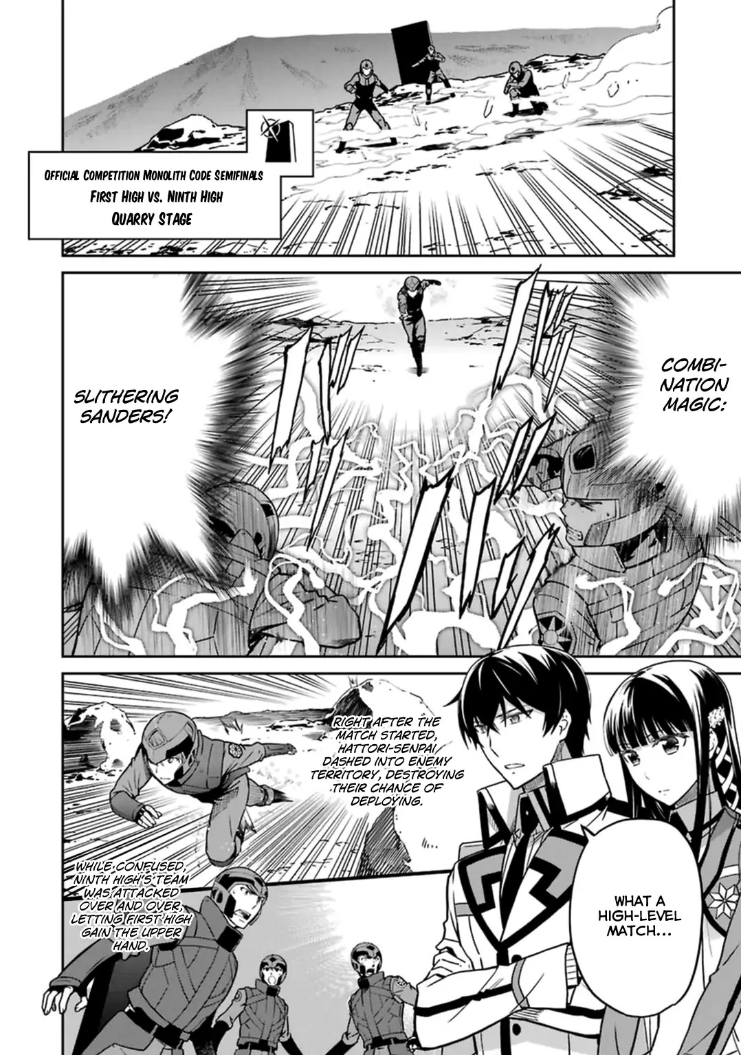 Mahouka Koukou no Rettousei - Kyuukousen Hen Chapter 32 page 3 - Chapter 32: The Winners' Personality [END]