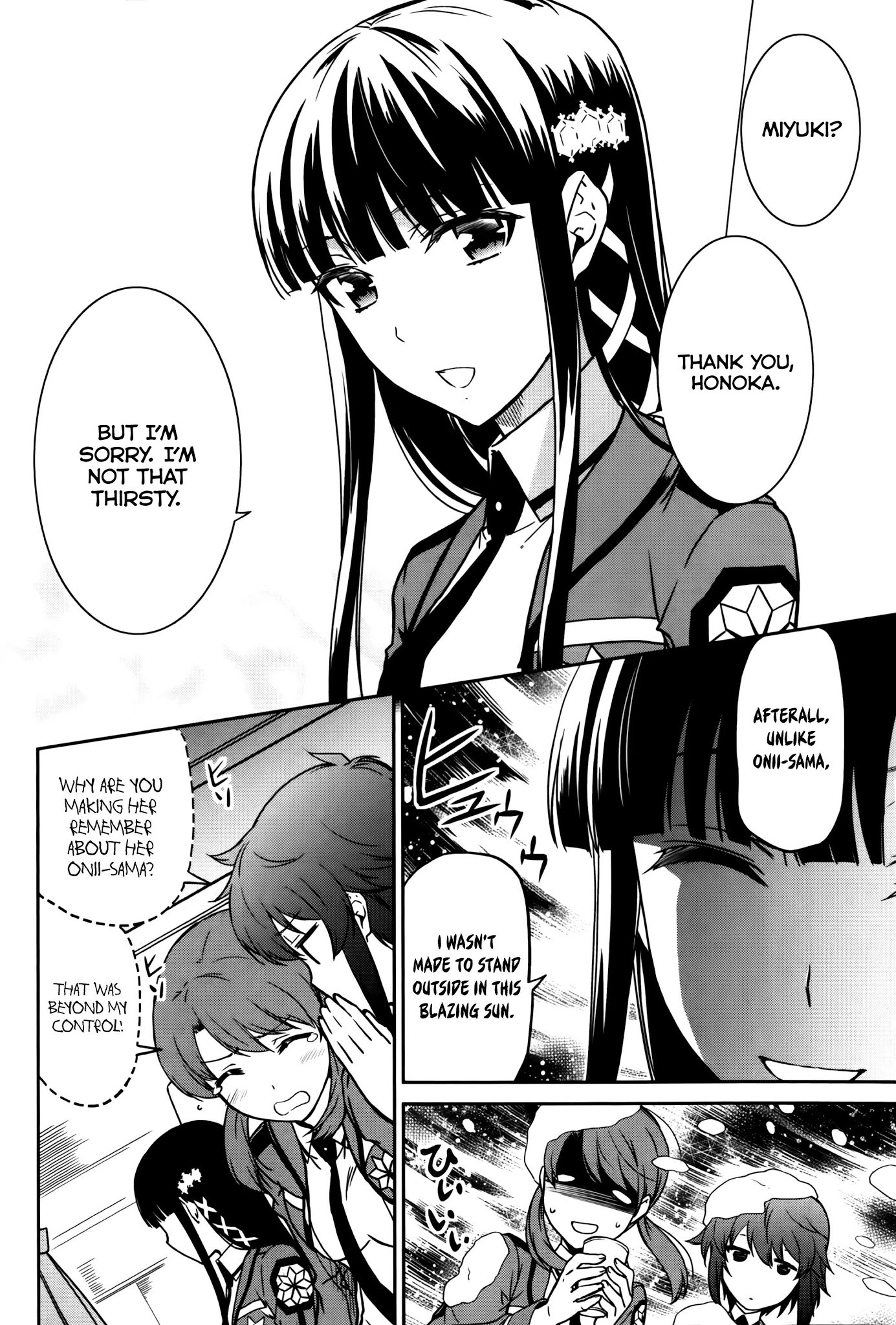 Mahouka Koukou no Rettousei - Kyuukousen Hen Chapter 5 page 27 - Chapter 5: Divine Spirit Magic