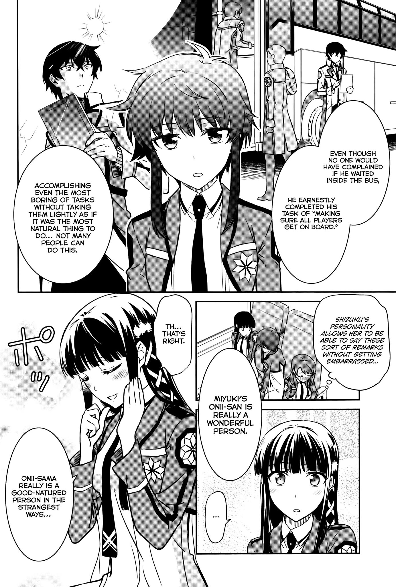 Mahouka Koukou no Rettousei - Kyuukousen Hen Chapter 5 page 29 - Chapter 5: Divine Spirit Magic