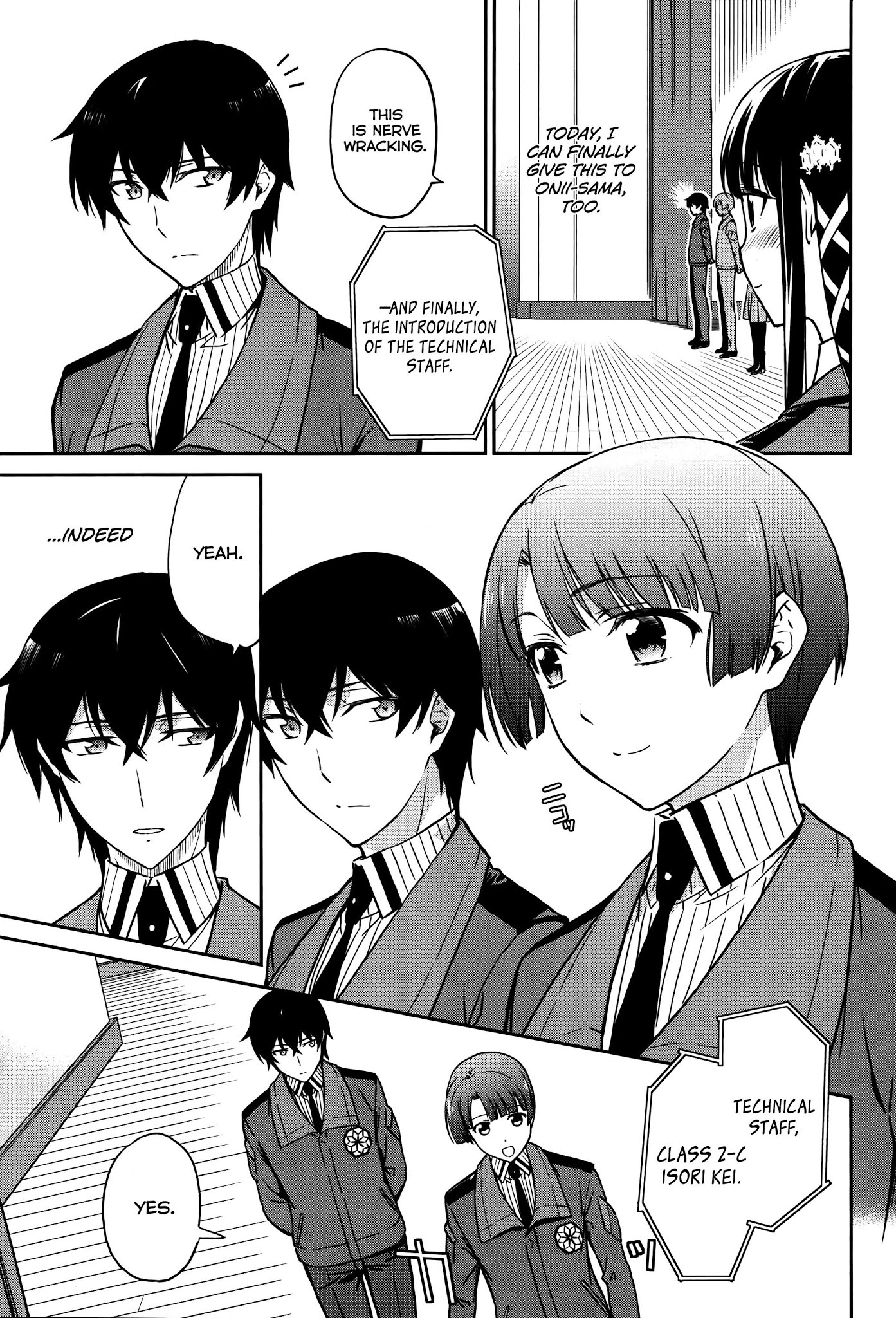 Mahouka Koukou no Rettousei - Kyuukousen Hen Chapter 5 page 4 - Chapter 5: Divine Spirit Magic