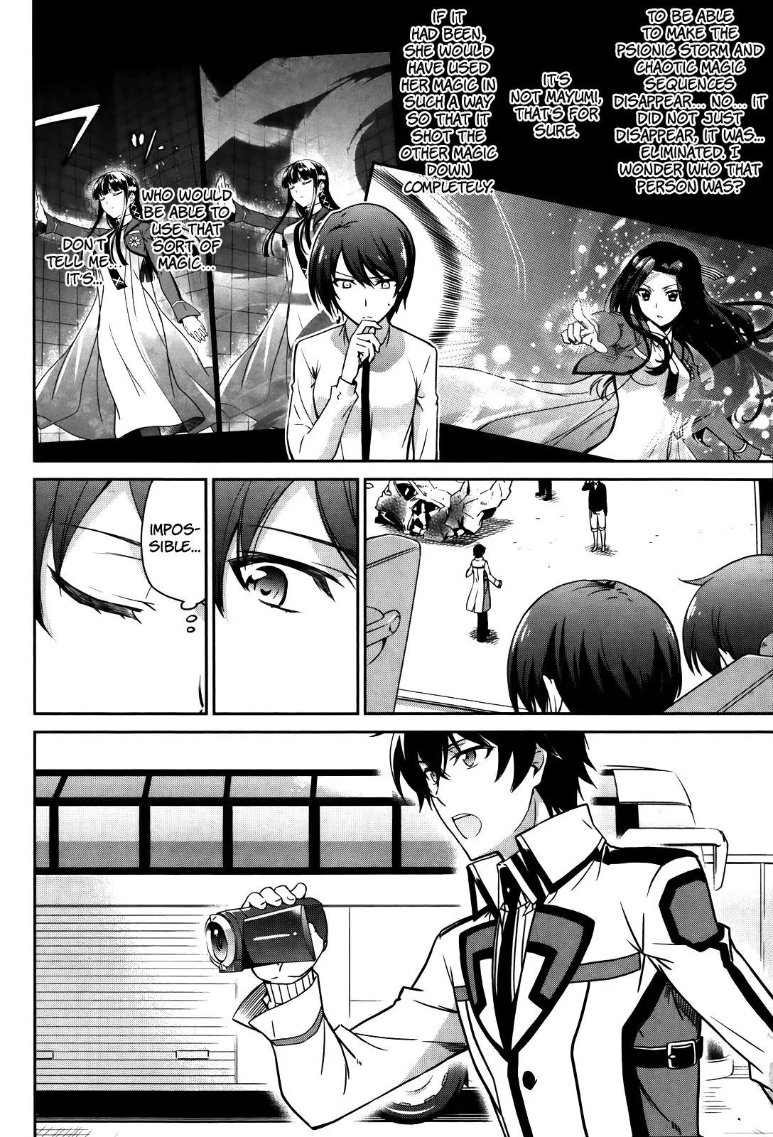 Mahouka Koukou no Rettousei - Kyuukousen Hen Chapter 6 page 18 - Chapter 6: Traffic Accident