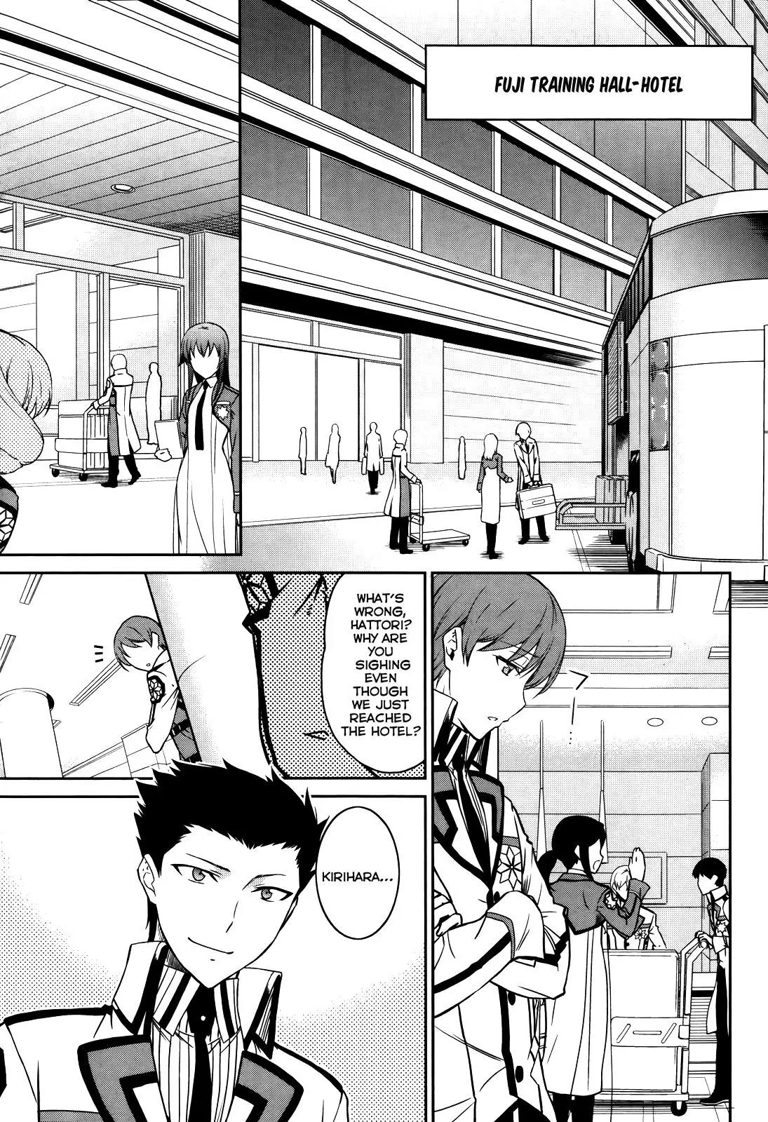Mahouka Koukou no Rettousei - Kyuukousen Hen Chapter 6 page 19 - Chapter 6: Traffic Accident