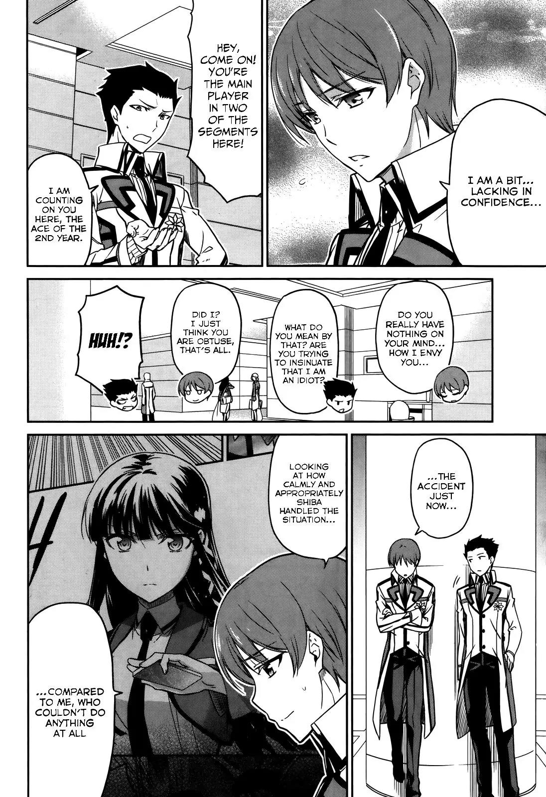 Mahouka Koukou no Rettousei - Kyuukousen Hen Chapter 6 page 20 - Chapter 6: Traffic Accident