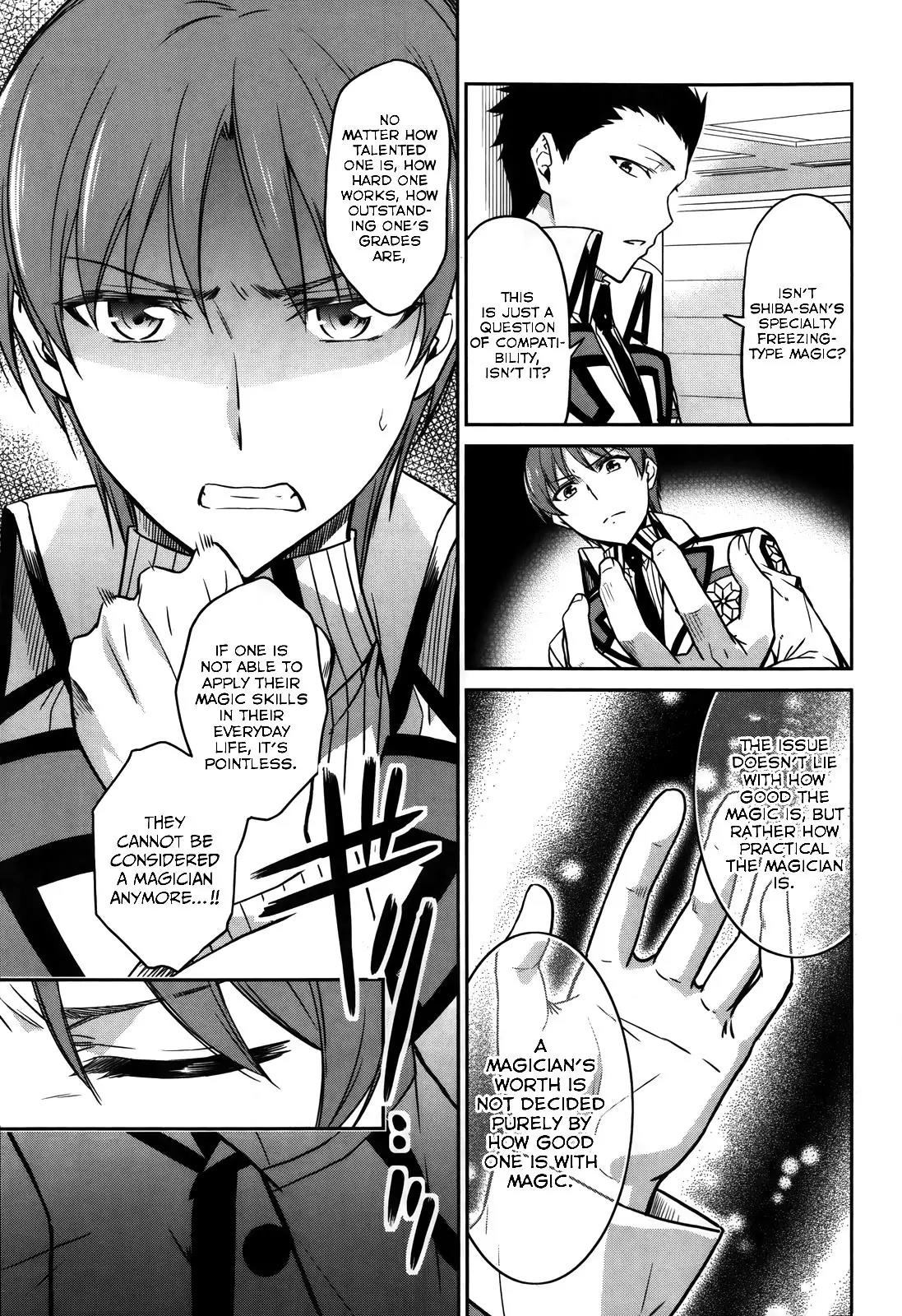 Mahouka Koukou no Rettousei - Kyuukousen Hen Chapter 6 page 21 - Chapter 6: Traffic Accident