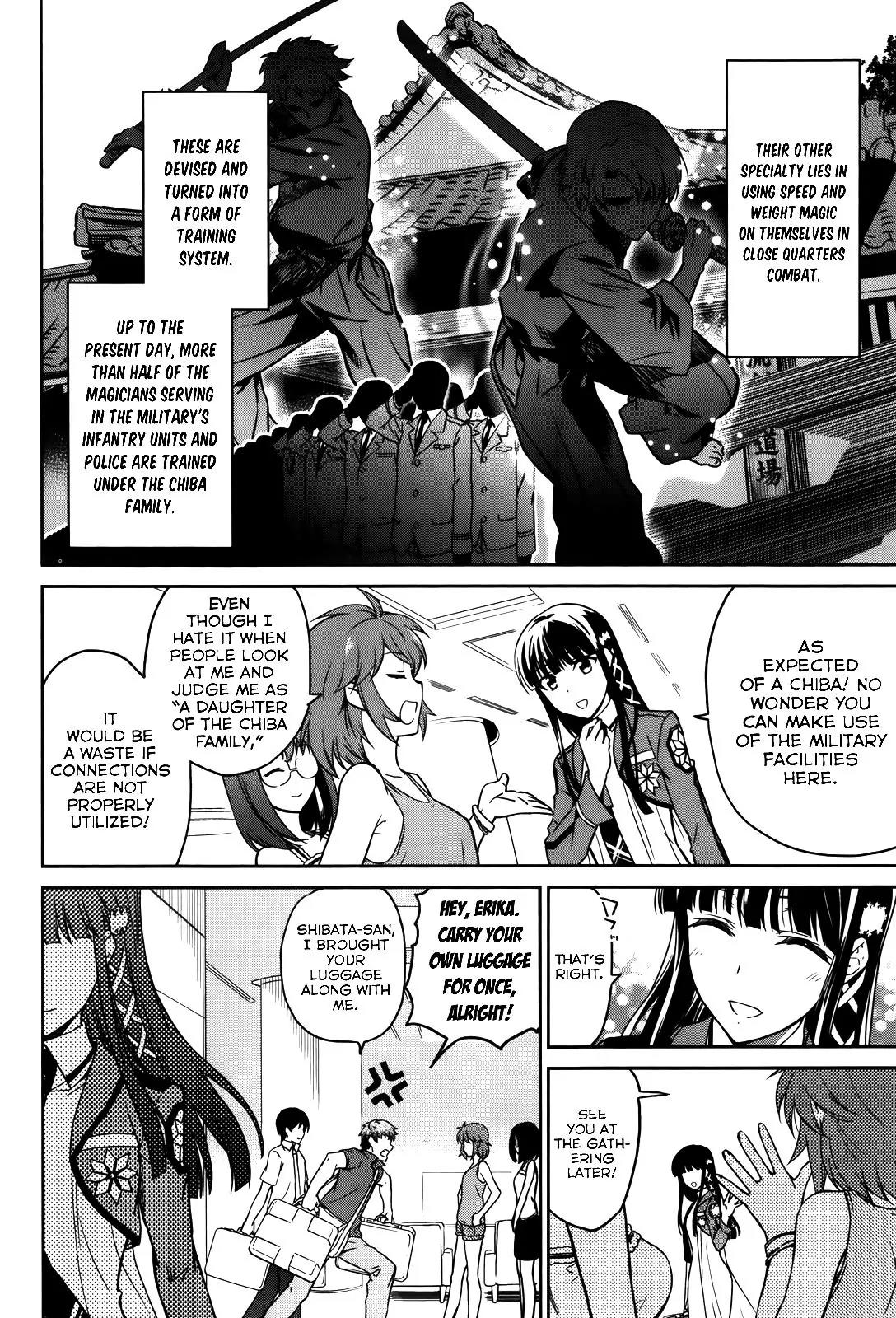 Mahouka Koukou no Rettousei - Kyuukousen Hen Chapter 6 page 28 - Chapter 6: Traffic Accident