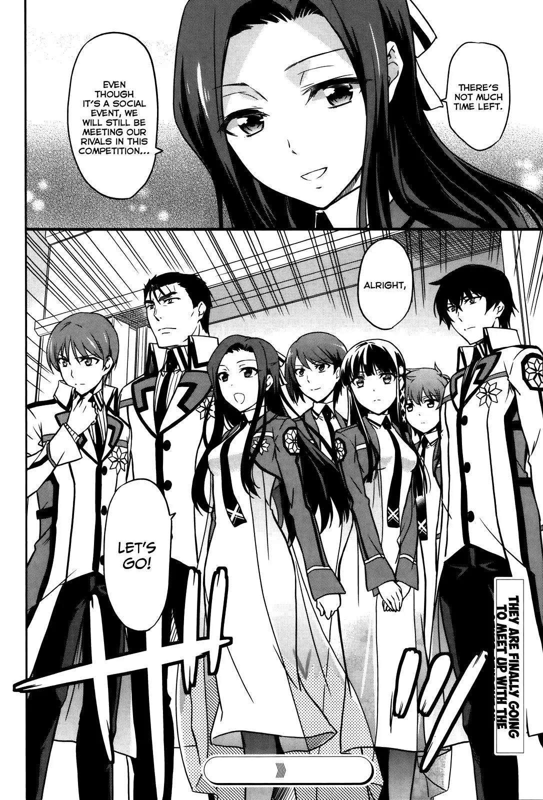 Mahouka Koukou no Rettousei - Kyuukousen Hen Chapter 6 page 32 - Chapter 6: Traffic Accident