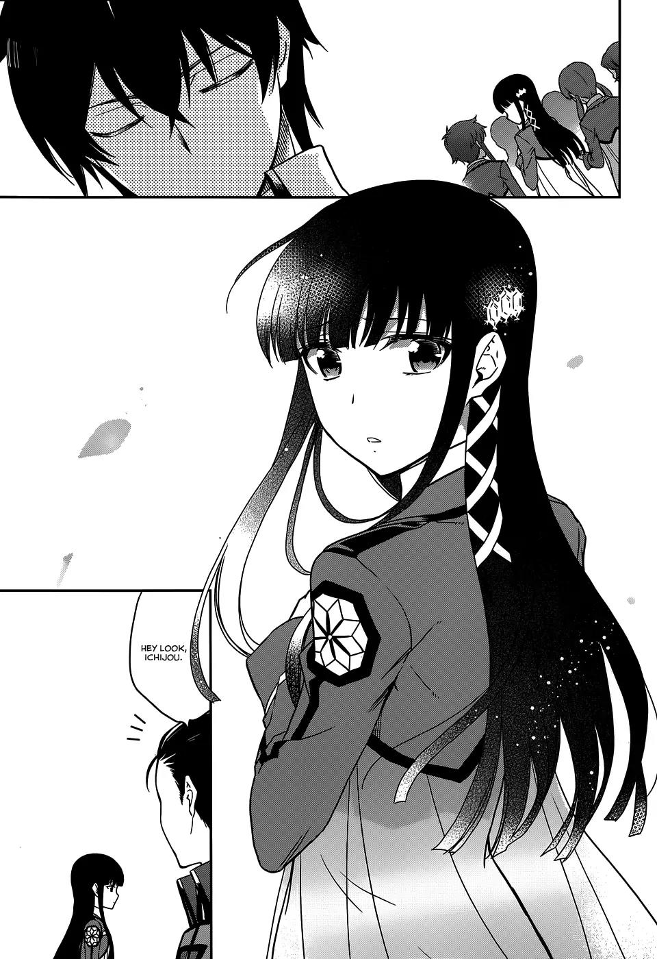 Mahouka Koukou no Rettousei - Kyuukousen Hen Chapter 7 page 13 - Chapter 7: The Night Two Days Before the Battle Starts