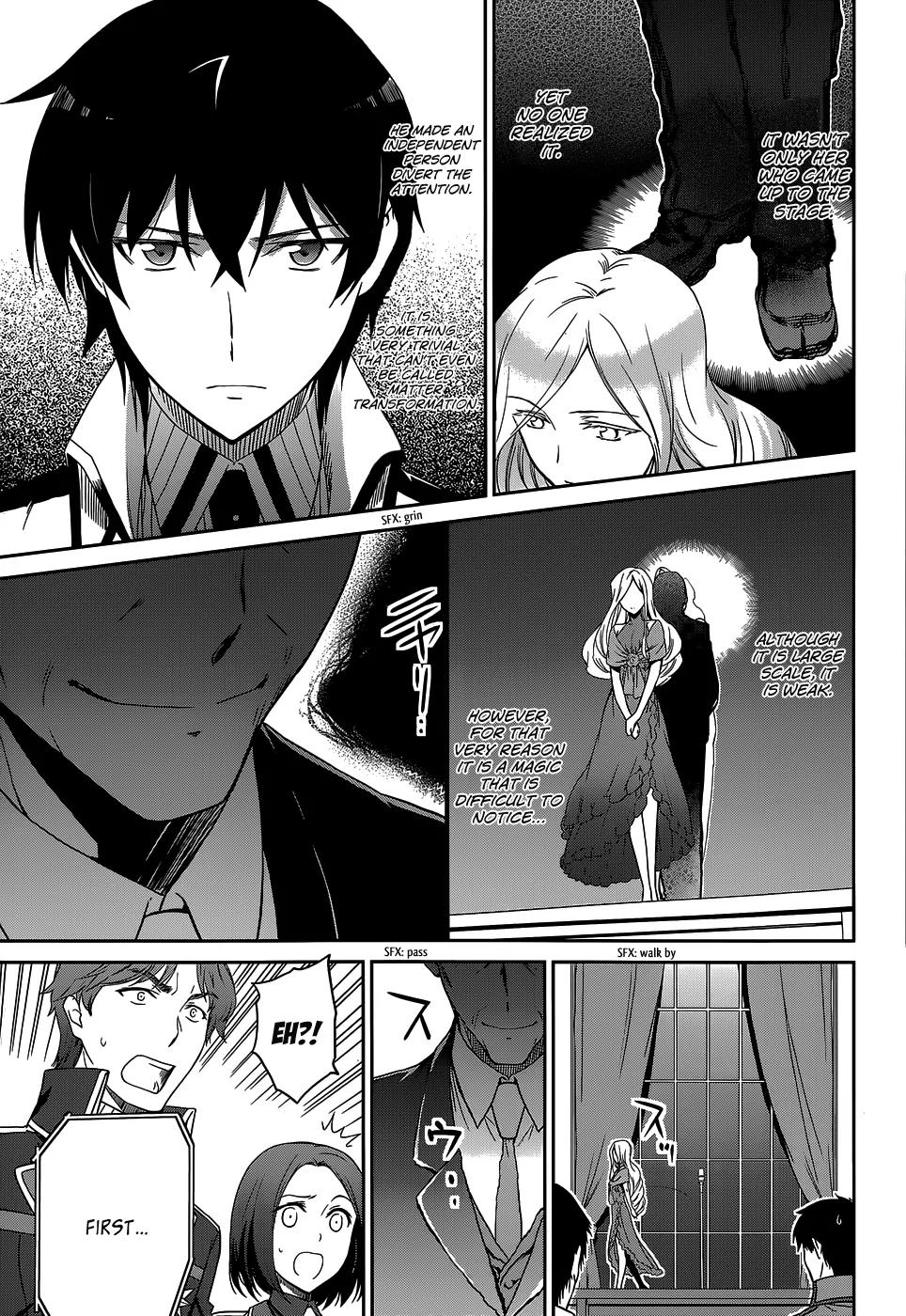 Mahouka Koukou no Rettousei - Kyuukousen Hen Chapter 7 page 19 - Chapter 7: The Night Two Days Before the Battle Starts