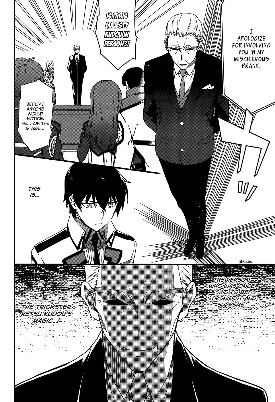 Mahouka Koukou no Rettousei - Kyuukousen Hen Chapter 7 page 20 - Chapter 7: The Night Two Days Before the Battle Starts