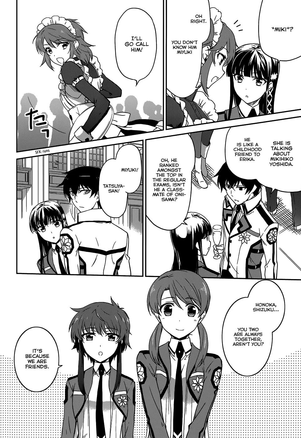 Mahouka Koukou no Rettousei - Kyuukousen Hen Chapter 7 page 6 - Chapter 7: The Night Two Days Before the Battle Starts